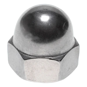 Husmutter M10 rostfritt stål A2 DIN 1587