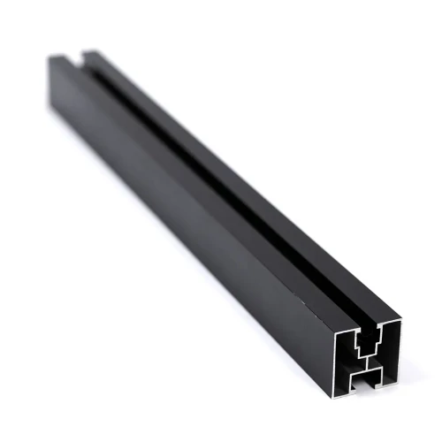 Aluminium monteringsprofil 221cm 40x40 för sexkantsskruv Anodiserad PV-01-05-AN