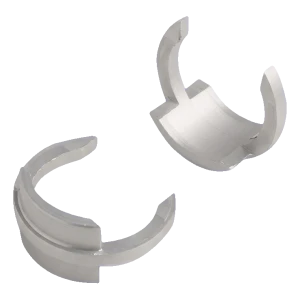 Kozza balustradkoppling för runt handtag ø 40 mm – 180° för glas 16–21,52 mm