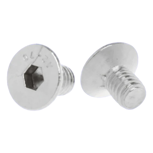 Skruv med försänkt huvud M6x10 DIN 7991 – rostfritt stål A2 (AISI 304), sexkantshål 000-815 (1)