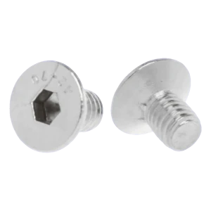 Skruv med försänkt huvud M6x16 DIN 7991 – rostfritt stål A2 (AISI 304), sexkantshål