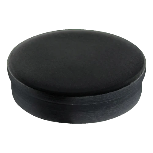 Kozza – svart aluminiumstoppning för helhärdade glasbalustradprofiler KE 105 000-848 (1)