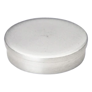 Kozza aluminiumlock för heltäckande glasräckesprofiler KE 105 / KE 115 – matt anodiserad