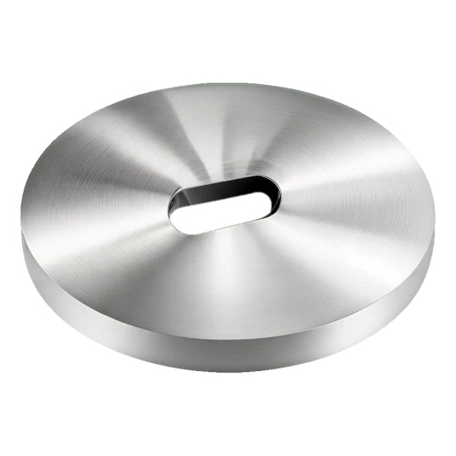 PSG distans för punktfästen ø 50 mm / 5 mm – bönformad öppning, AISI 304 satin 000-896 (1)