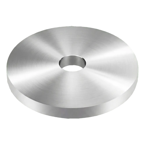 PSG distansbricka för punktfästen fi 50 mm – stålbricka AISI 304 satinfinish 000-899 (1)