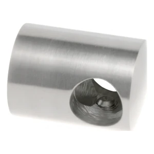 PSG genomgångsfäste för räcke fi 12 mm till plan yta – rostfritt stål AISI 304 satin