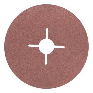 Starflex fiberskiva slipskiva A60 för stål 125 × 22 mm P60