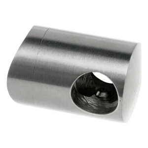 PSG genomgående fäste för stång fi 12 mm – montering till rör 42,4 mm, AISI 304 blank