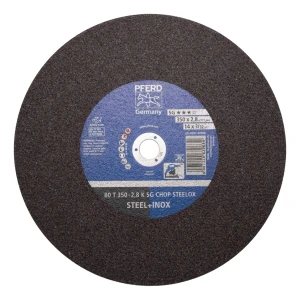 PFERD SG CHOP STEELOX – kapskiva för kapmaskin 350 × 2,8 mm för stål och rostfritt stål