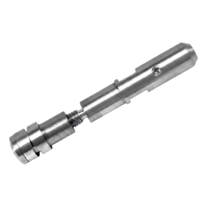 PSG ändhållare för vajer fi 6 mm – vajersystem för räcke, rör 42,4 mm, AISI 304 satäng