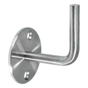 Väggfäste för räcke för svetsning fi 70/12 mm – rostfritt stål AISI 304 satin