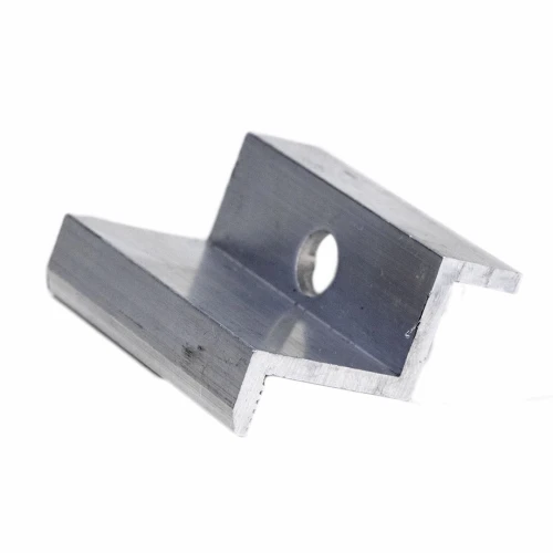 Ändklämma H32 Aluminium 6060 Hål M8 PV-03-03