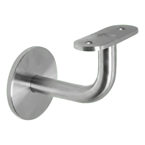 Väggfäste för ledstångräcke fi 60/14 mm – rostfritt stål AISI 304 satinerat