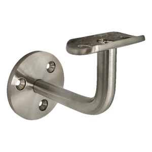 Väggfäste för räcke balkong fi 60 mm – rostfritt stål AISI 304 satin, system 42,4 mm