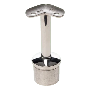 PSG hörnstöd för räcke 42,4 mm limmad – rostfritt stål AISI 304 polerad