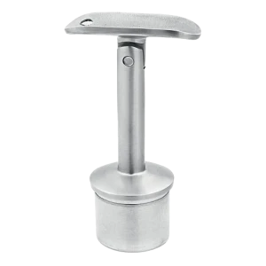 Räckestöd för balustrad ledförsedd klistrad 48,3 mm – rostfritt stål AISI 304 satinborstad