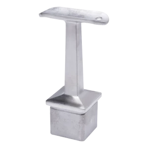 PSG räckestöd för rostfritt räcke 42,4 mm till stolpe 40x40 mm – klistad, satin