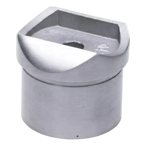 PSG tvärräckesstöd 42,4 mm limmad – rostfritt stål AISI 304 satinerad