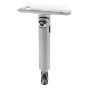 Ledstång stöjestång med kul fi 12×75 mm AISI 304 – system 42,4 mm, gänga M8