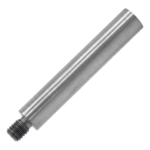 Räckestödjestång fi 12×75 mm med gänga M8 – rostfritt stål AISI 304 satinfinish