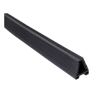 Tätning för räckegrepp för glas 16–17,5 mm, profil 24x24 mm, längd 5 m