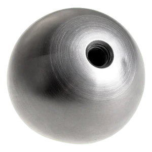 Kulorna balustradkula med gänga hel fi 20 mm, gänga M6, rostfritt stål satin