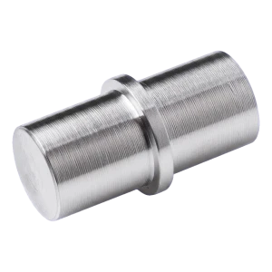 Rak balustradkoppling för rör fi 12 mm – rostfritt stål AISI 304 satinerad