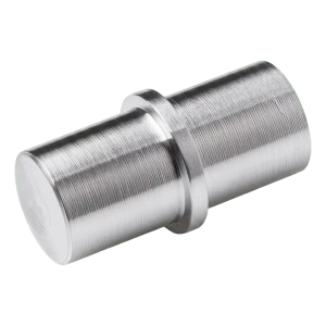 Rak balustradskarv för rör fi 16 mm – rostfritt stål AISI 304, satäng