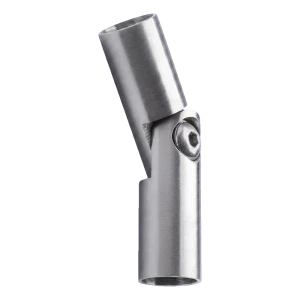 Ledkulskoppling för räcke 90°–180° för stång fi 12 mm – rostfritt stål AISI 304 satinerad