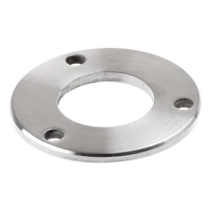 Balustradstolpbas för svetsning fi 100 mm – rostfritt stål AISI 304 satinerad