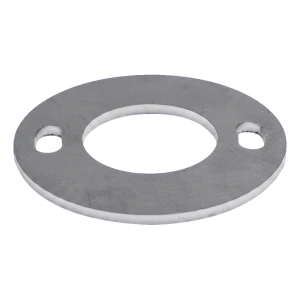 Balustradfotplatta för svetsning fi 80 mm – rostfritt stål AISI 304, system 42,4 mm