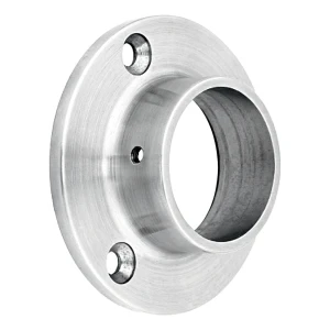 Monteringsfläns för räcke för rör 42,4 mm – rostfritt stål AISI 304 satinfinish