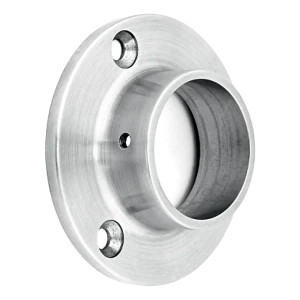 Balustradmonteringsflange för rör 42,4 mm – rostfritt stål AISI 304 blank