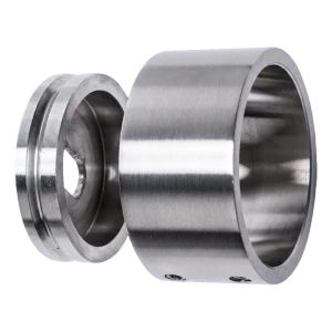 PSG axiell monteringsfläns för balustradstång 42,4 mm – rostfritt stål AISI 304 satinerad