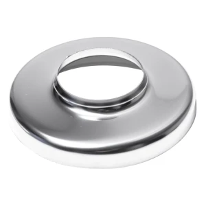 Maskeringsrosett med krage för rör fi 40 mm – rostfritt stål AISI 304 polerad