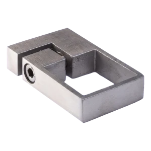 PSG sidoklämma för profil 40x40 mm – rostfritt stål AISI 304 satin