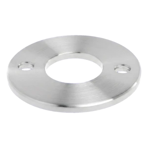Räckespelarfot för svetsning ⌀100 mm – rostfritt stål AISI 304, system 42,4