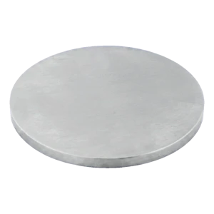 Platt stålpropp för räcksrör Ø42,4 mm tjocklek 4 mm