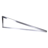 Monteringstriangel 15° vertikal 1400x1352x374 mm aluminium 6060