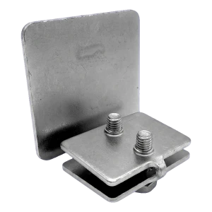 PSG avslutning för körskena profil 70×70 mm för självbärande skjutport