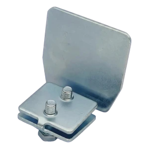 PSG avslutning för rälsprofil för skjutgrind 68x68 galvaniserad