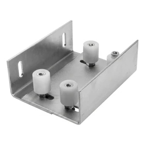 PSG justerbar övre styrning för skjutportar – 4 rullar, galvaniserad