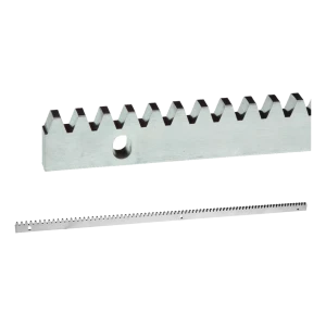 PSG – galvaniserad stålkuggstång för skjutgrindar 1000 × 8 mm, modul 4