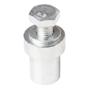 PSG monteringsbussning för kuggstång till skjutport – förzinkad M8