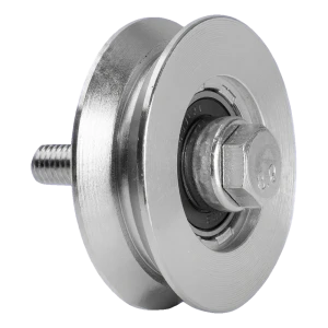 PSG grindrull för grind typ V ø 88 mm galvaniserad – bärförmåga 250 kg