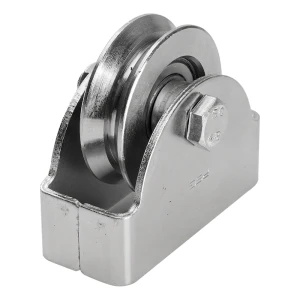 PSG – stålhjul V fi 68 mm för skjutport på räls