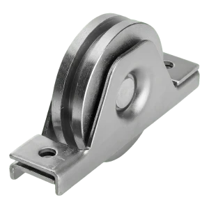 PSG körrulle typ T för skjutport på räls fi 80 mm galvaniserad