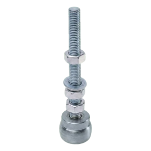 PSG undre stålstyrning för hängande portar M12