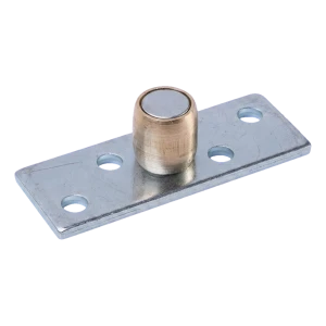 PSG nedre styrning mässing för hängande grindar 110 mm