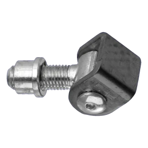 PSG grindgångjärn för svetsning justerbar M12 förzinkat stål